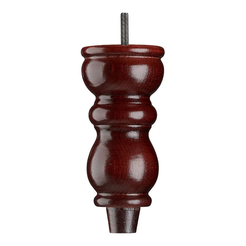 Mahogany Finish Wooden Sofa Leg  D-E0204M