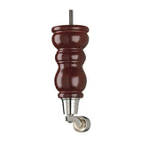Mahogany Finish Wooden Sofa Leg  D-E0204M