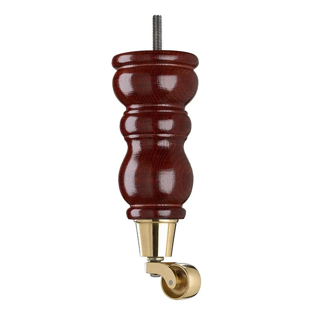 Mahogany Finish Wooden Sofa Leg  D-E0204M
