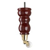 Mahogany Finish Wooden Sofa Leg  D-E0204M