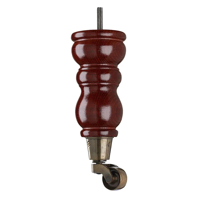 Mahogany Finish Wooden Sofa Leg  D-E0204M