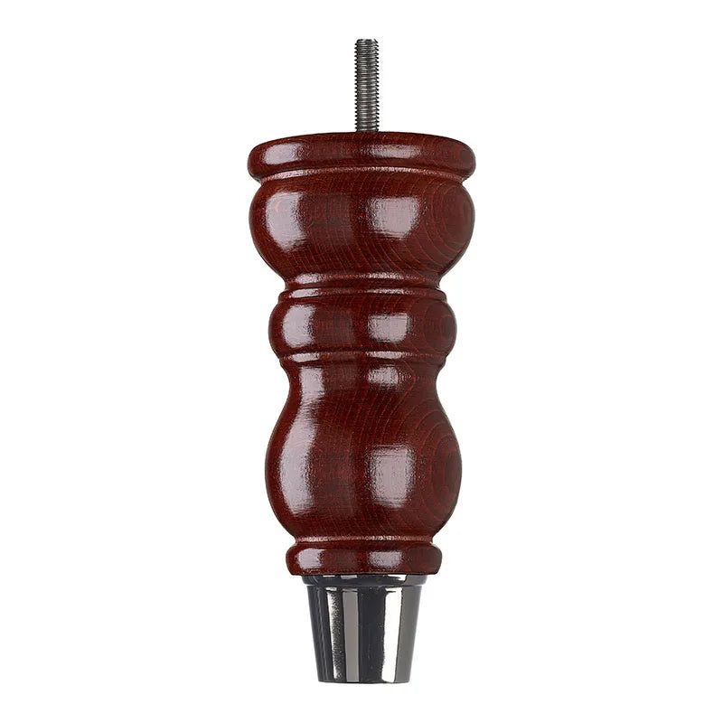 Mahogany Finish Wooden Sofa Leg  D-E0204M