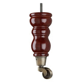 Mahogany Finish Wooden Sofa Leg  D-E0204M