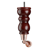 Mahogany Finish Wooden Sofa Leg  D-E0204M