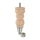 Raw Finish Turned Wooden Sofa Leg  D-E0204R