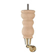 Raw Finish Turned Wooden Sofa Leg  D-E0204R