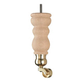 Raw Finish Turned Wooden Sofa Leg  D-E0204R