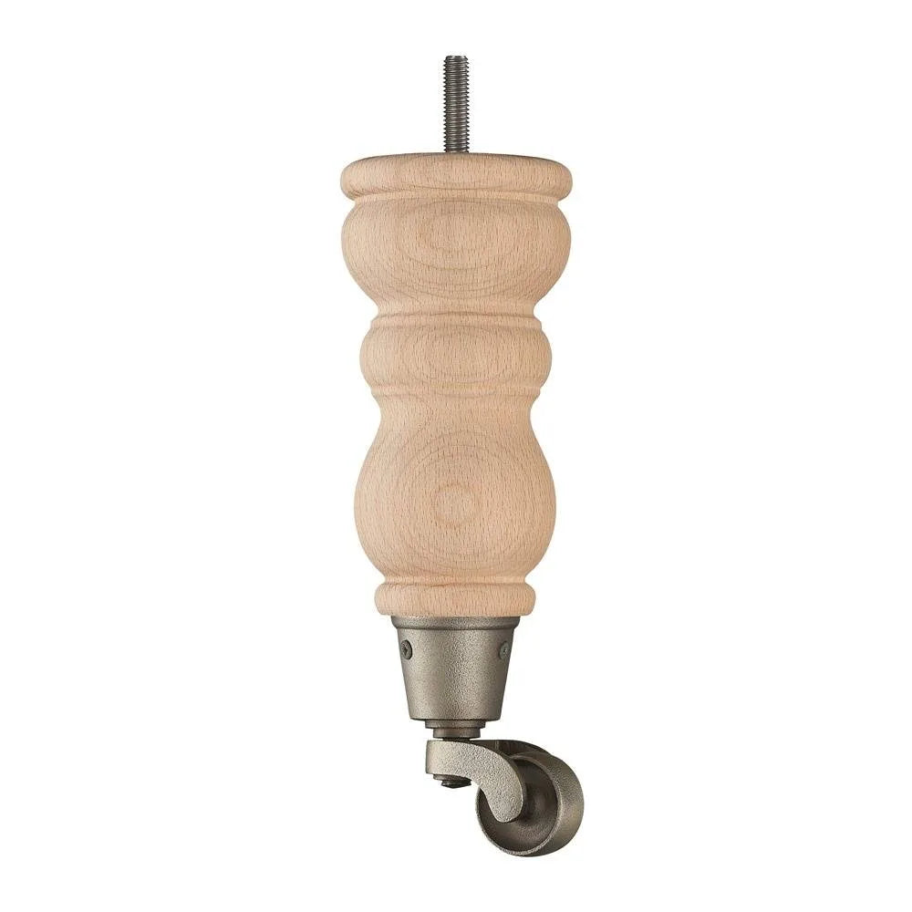 Raw Finish Turned Wooden Sofa Leg  D-E0204R