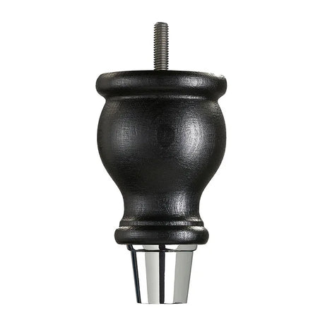 Black Carbon Hand Painted Sofa Leg  D-E0207B
