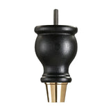 Black Carbon Hand Painted Sofa Leg  D-E0207B
