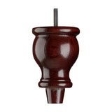 Mahogany Finish Wooden Sofa Leg  D-E0207M
