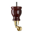 Mahogany Finish Wooden Sofa Leg  D-E0207M