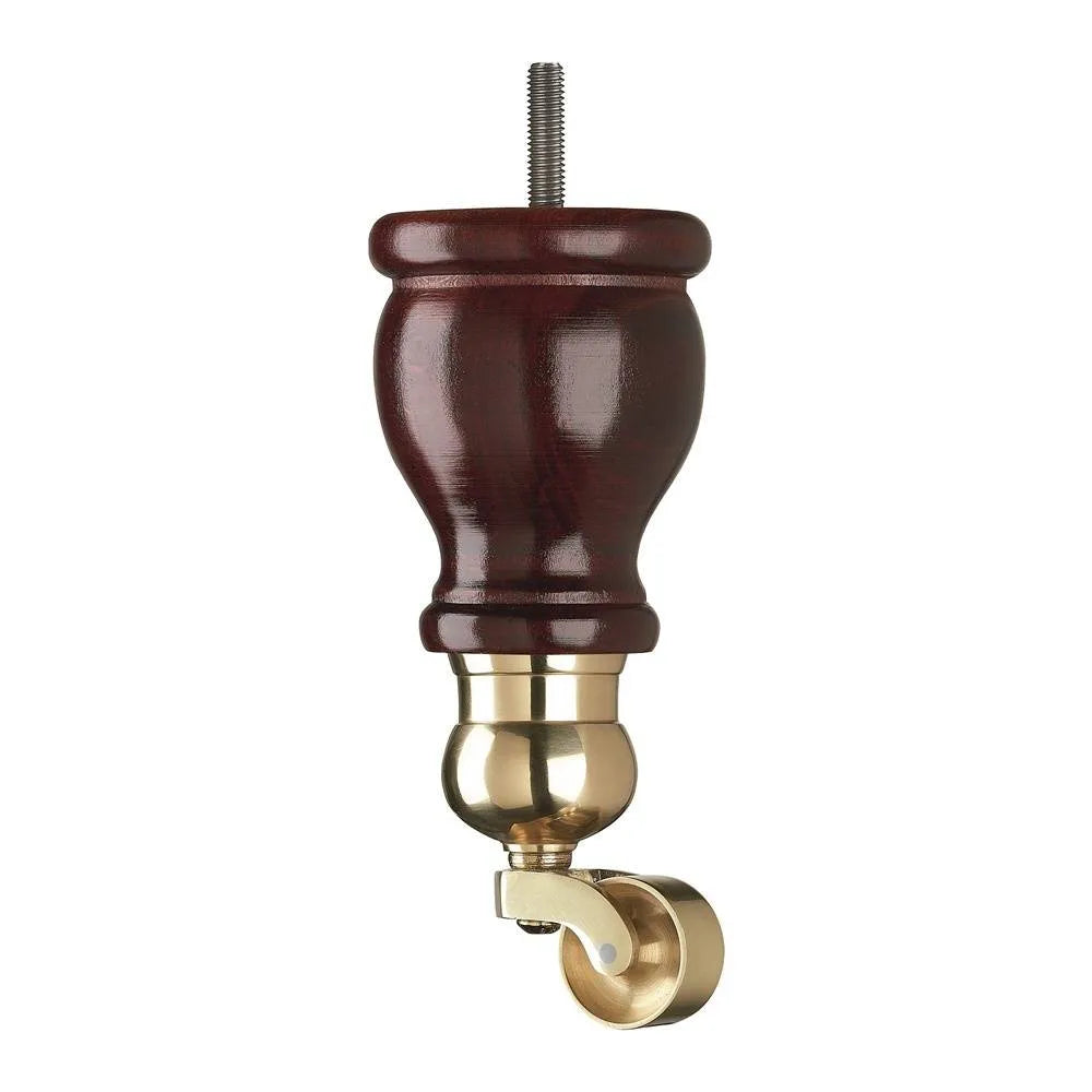 Mahogany Finish Wooden Sofa Leg  D-E0207M
