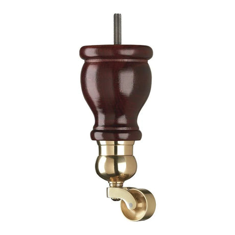 Mahogany Finish Wooden Sofa Leg  D-E0207M