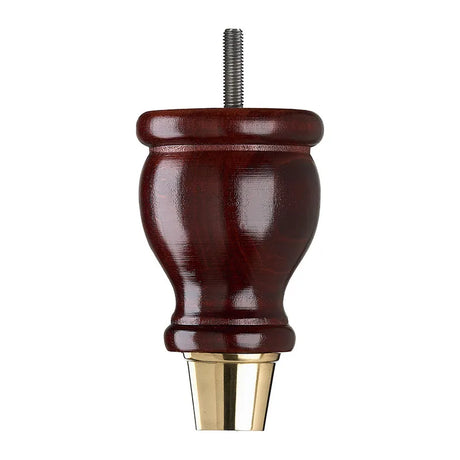 Mahogany Finish Wooden Sofa Leg  D-E0207M
