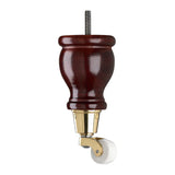 Mahogany Finish Wooden Sofa Leg  D-E0207M