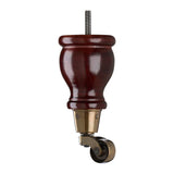 Mahogany Finish Wooden Sofa Leg  D-E0207M