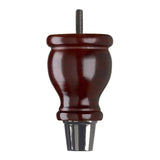 Mahogany Finish Wooden Sofa Leg  D-E0207M