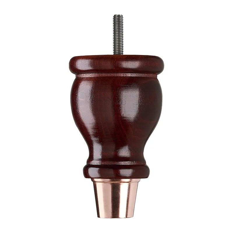 Mahogany Finish Wooden Sofa Leg  D-E0207M