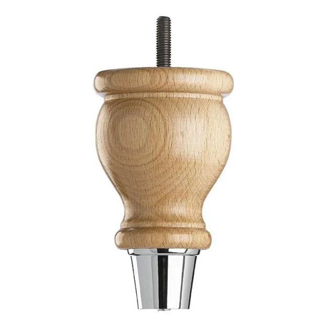 Natural Gloss Finish Wooden Sofa Leg  D-E0207N