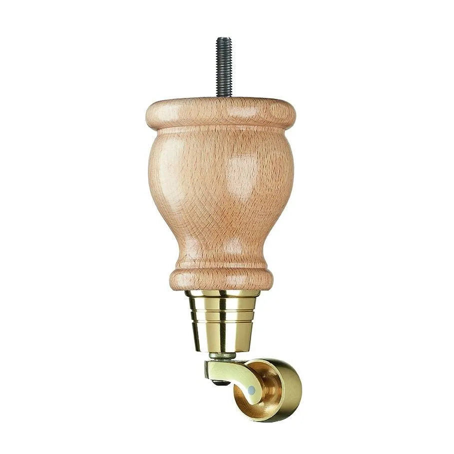 Natural Gloss Finish Wooden Sofa Leg  D-E0207N