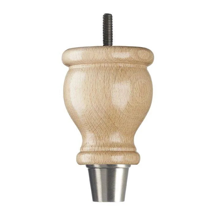 Natural Gloss Finish Wooden Sofa Leg  D-E0207N