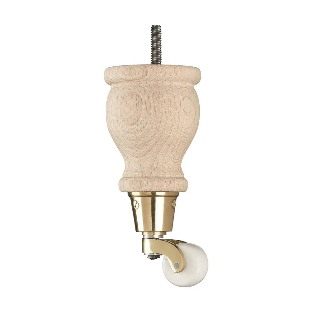 Raw Finish Turned Wooden Sofa Leg  D-E0207R