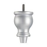 Silver Shimmer Hand Painted Sofa Leg  D-E0207S