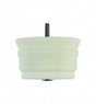 Hand Painted Wooden Sofa Foot 64mm x 115mm  Pastel Green