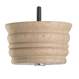 Wooden Sofa Foot 64mm x 115mm  Raw Finish