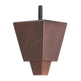 Mahogany Finish Wooden Sofa Leg  D-E1243LM
