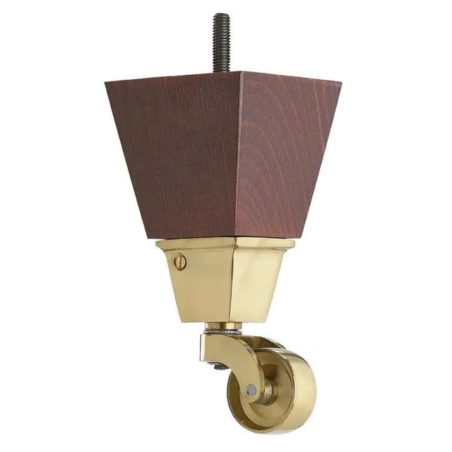 Mahogany Finish Wooden Sofa Leg  D-E1243M