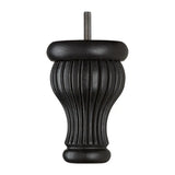 Hand Painted Wooden Sofa Leg 125mm x 80mm