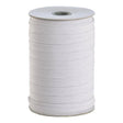 White Size 16 Elastic Cord  100 mtr Reel