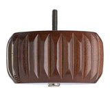 Wooden Sofa Foot 70mm x 140mm  Mahogany Finish