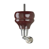 Mahogany Finish Wooden Sofa Leg  D-E5020M