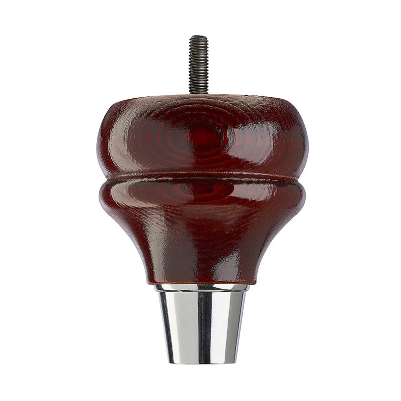 Mahogany Finish Wooden Sofa Leg  D-E5020M