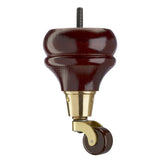 Mahogany Finish Wooden Sofa Leg  D-E5020M
