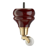 Mahogany Finish Wooden Sofa Leg  D-E5020M
