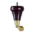 Mahogany Finish Wooden Sofa Leg  D-E5030M