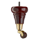 Mahogany Finish Wooden Sofa Leg  D-E5030M