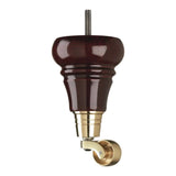 Mahogany Finish Wooden Sofa Leg  D-E5030M