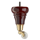 Mahogany Finish Wooden Sofa Leg  D-E5030M