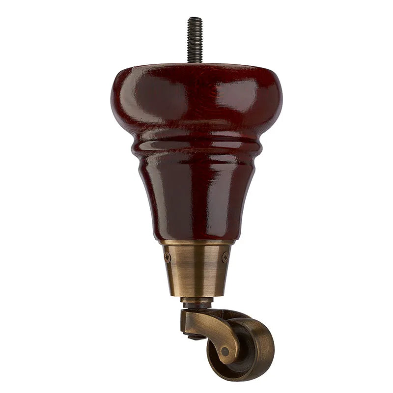 Mahogany Finish Wooden Sofa Leg  D-E5030M