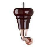 Mahogany Finish Wooden Sofa Leg  D-E5030M