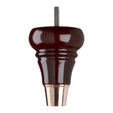 Mahogany Finish Wooden Sofa Leg  D-E5030M