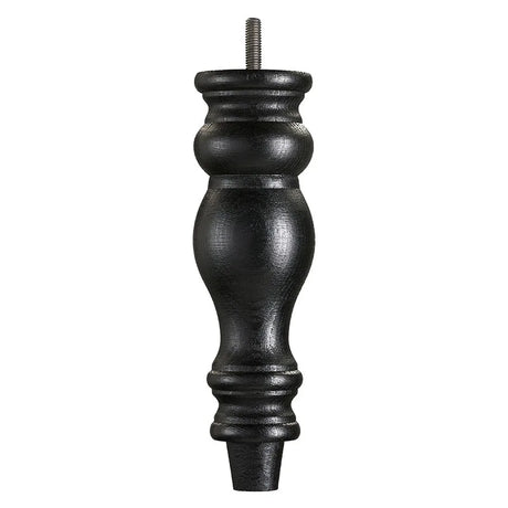 Black Carbon Hand Painted Sofa Leg  D-E5053B