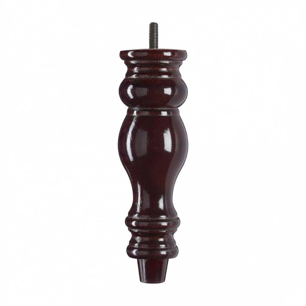 Mahogany Finish Wooden Sofa Leg  D-E5053M