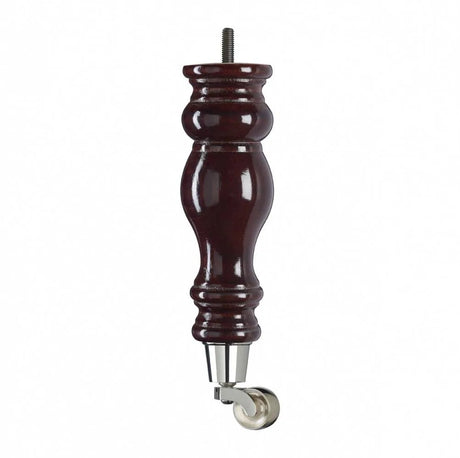 Mahogany Finish Wooden Sofa Leg  D-E5053M