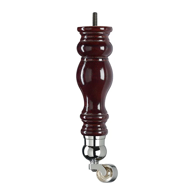 Mahogany Finish Wooden Sofa Leg  D-E5053M